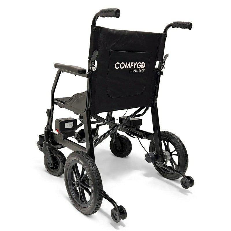 X-lite Ultra Lightweight Foldable Electric Wheelchair in black