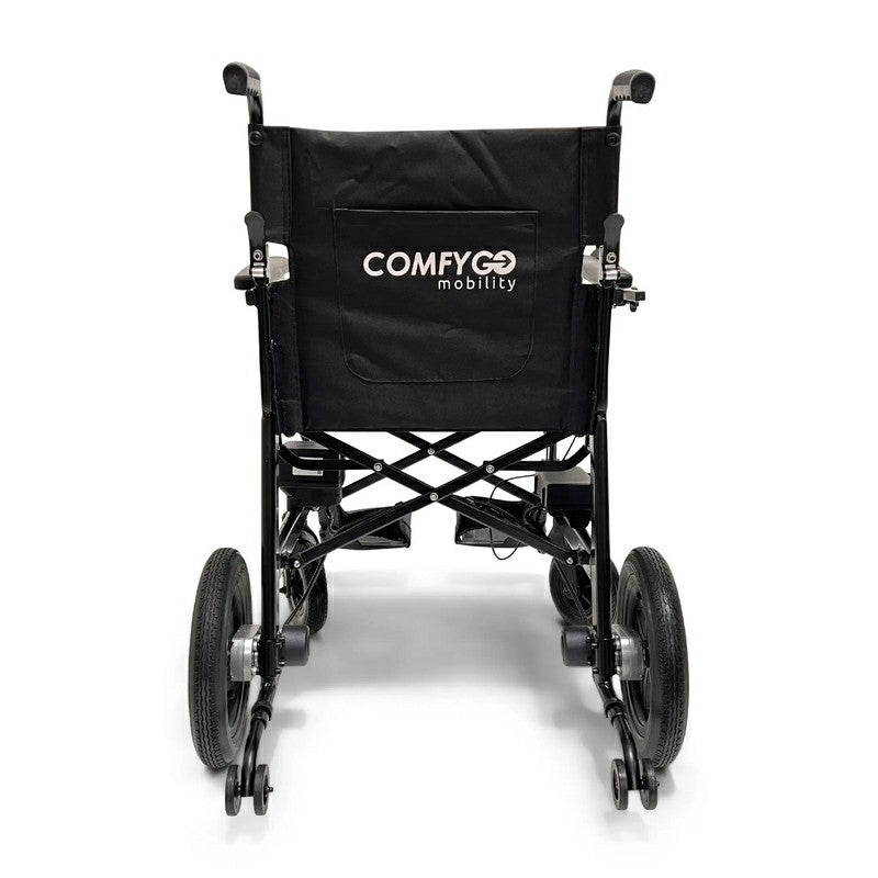 X-lite Ultra Lightweight Foldable Electric Wheelchair in black