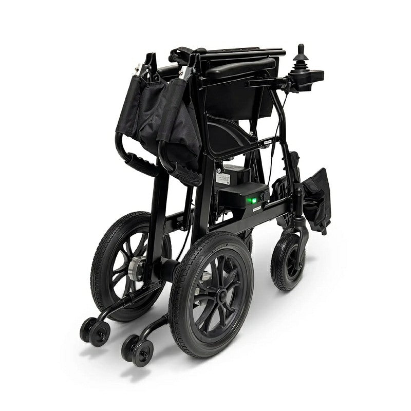 X-lite Ultra Lightweight Foldable Electric Wheelchair in black