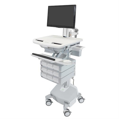 Ergotron styleview Cart with LCD Pivot front view