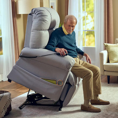 Perfect Lift Chair about to get up grey