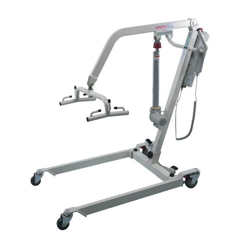 Bestcare PL400HE electric mobile lift side view in new condition