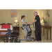 Bestcare STA450 BestMove standing transfer aid with person on the lift in new condition