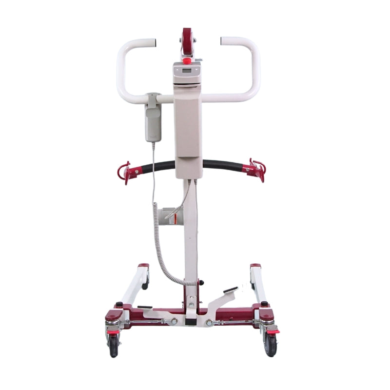 Bestcare PL400EF foldable portable transportable electric mobile lift back view in new condition