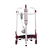 Bestcare PL400EF foldable portable transportable electric mobile lift folded back view in new condition