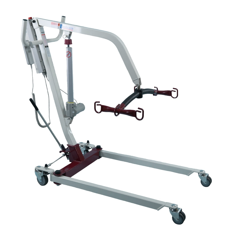 Bestcare PL182 electric mobile lift side view in new condition