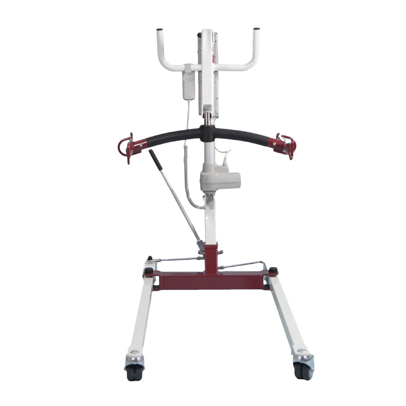 Bestcare PL228 electric mobile lift front view in new condition