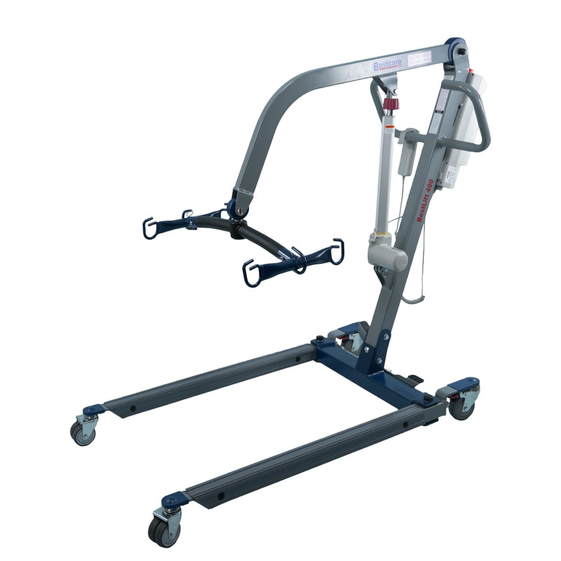 Bestcare ProCare PL400 full electric mobile lift side view in new condition