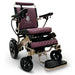 IQ-8000 Remote Controlled Lightweight Electric Wheelchair golden frame purple cushion