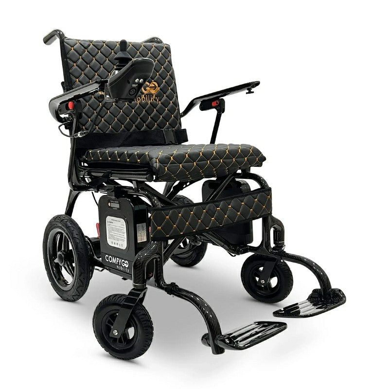Phoenix Carbon Fiber Electric Wheelchair in black