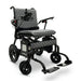 Phoenix Carbon Fiber Electric Wheelchair black frame gray cushion