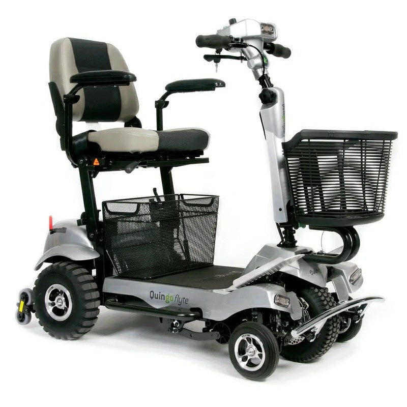 Quingo Flyte Mobility Scooter in gray