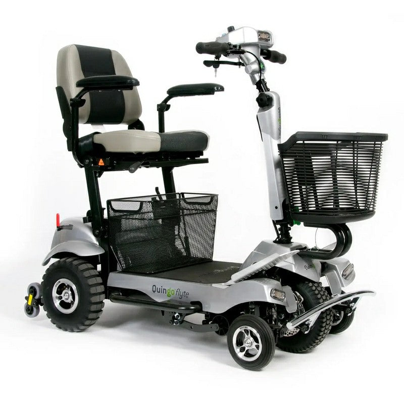 Quingo Flyte Mobility Scooter in gray