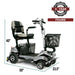Quingo Flyte Mobility Scooter 3 year warranty