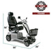 Toura2 Electric Mobility Scooter 3 year warranty