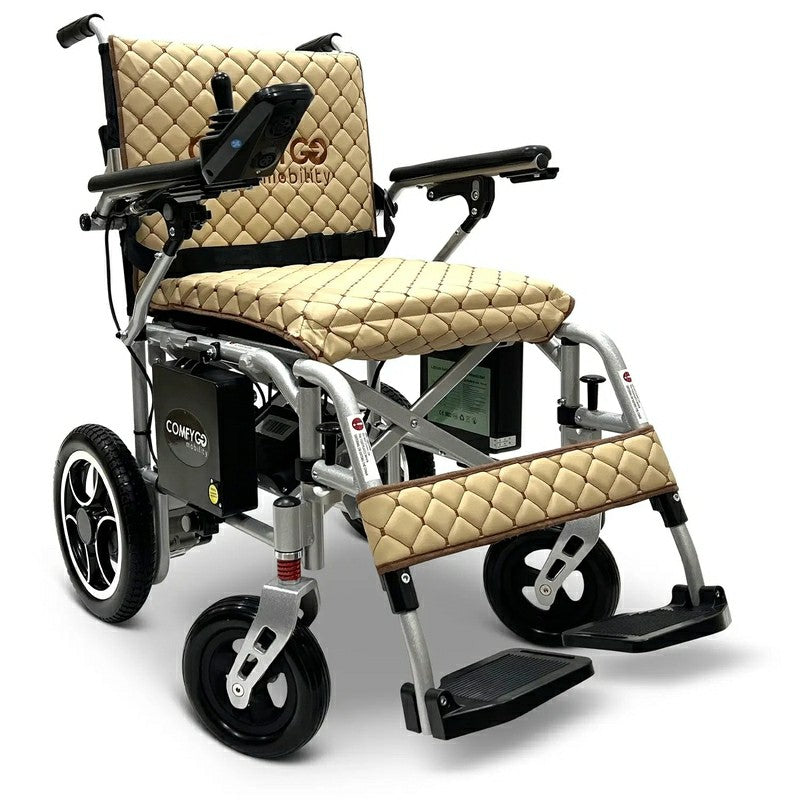 Comfygo X-7 ComfyGO Lightweight Foldable Electric Wheelchair for Travel