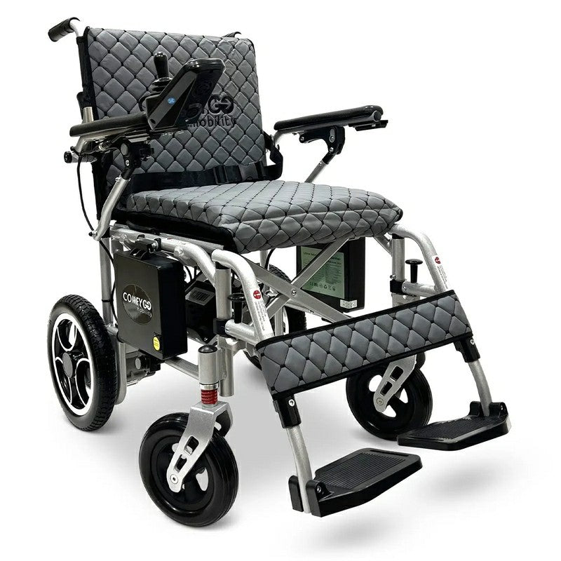 Comfygo X-7 ComfyGO Lightweight Foldable Electric Wheelchair for Travel