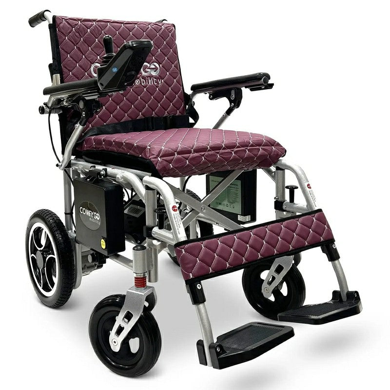 Comfygo X-7 ComfyGO Lightweight Foldable Electric Wheelchair for Travel