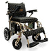 X-7 ComfyGO Lightweight Foldable Electric Wheelchair in black