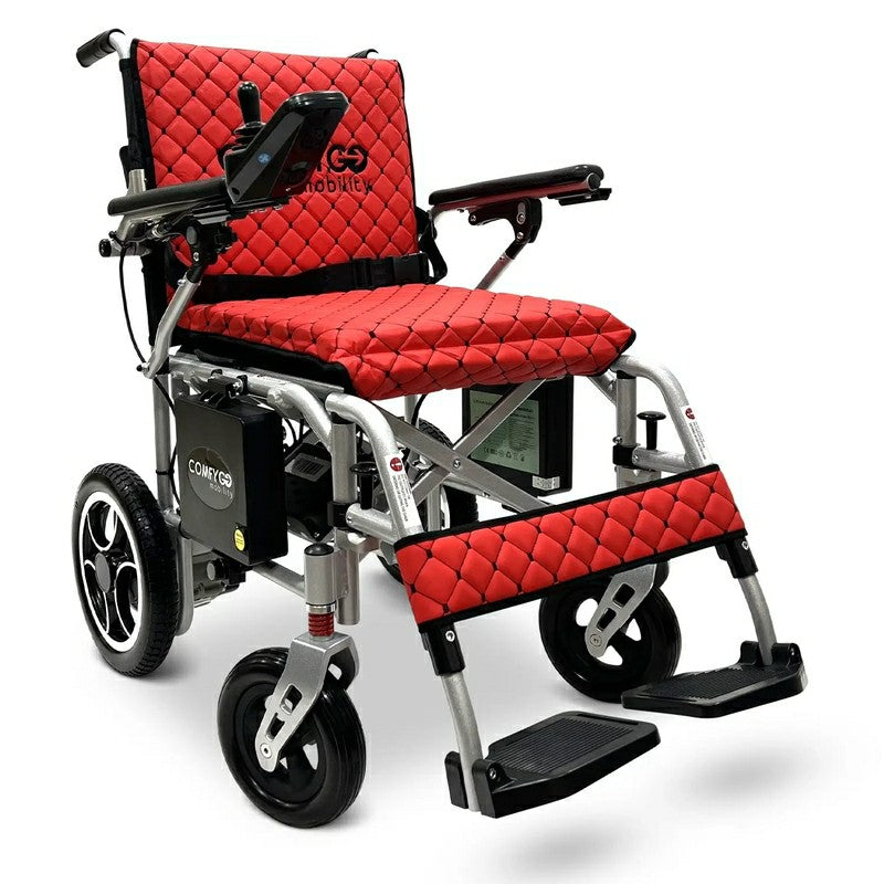 Comfygo X-7 ComfyGO Lightweight Foldable Electric Wheelchair for Travel