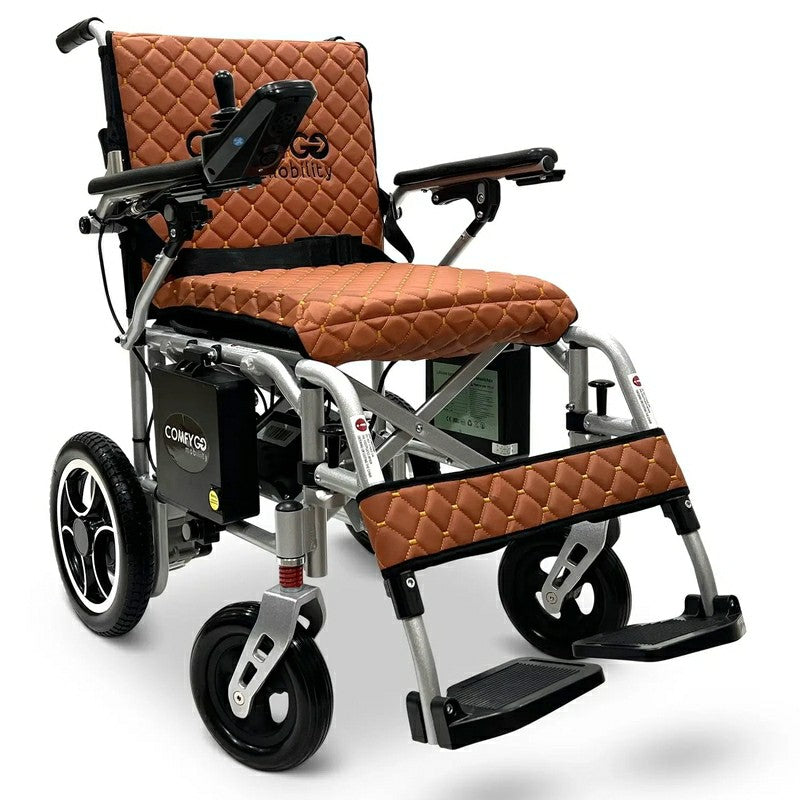 Comfygo X-7 ComfyGO Lightweight Foldable Electric Wheelchair for Travel