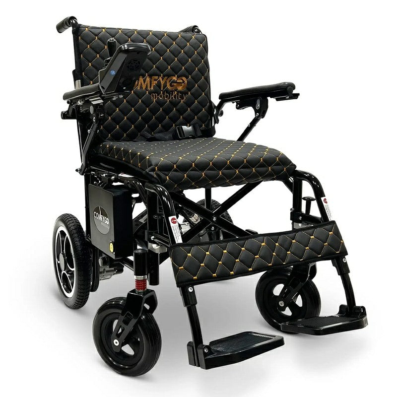 Comfygo X-7 ComfyGO Lightweight Foldable Electric Wheelchair for Travel