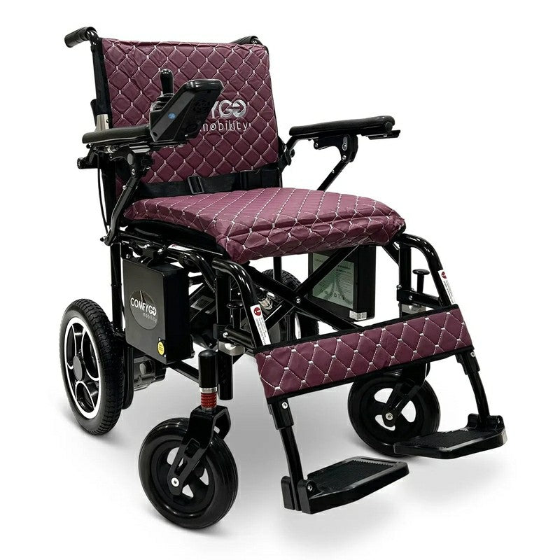 Comfygo X-7 ComfyGO Lightweight Foldable Electric Wheelchair for Travel