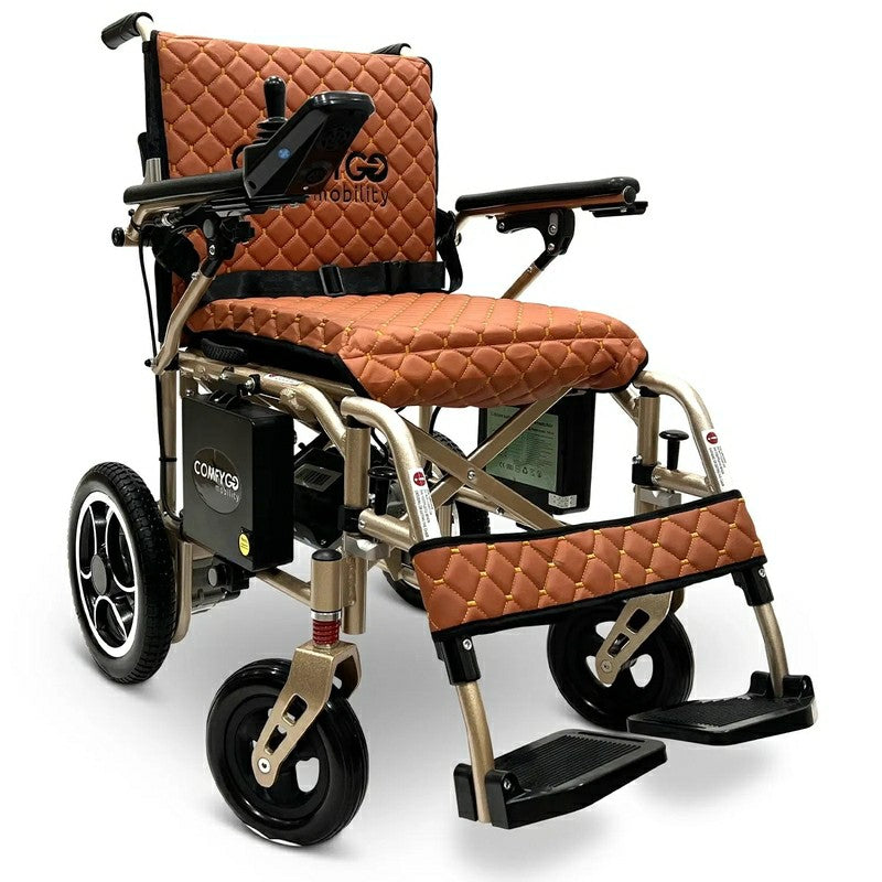 Comfygo X-7 ComfyGO Lightweight Foldable Electric Wheelchair for Travel