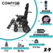 X-9 Remote Controlled Electric Wheelchair features