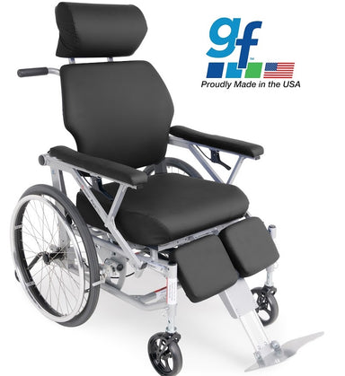 Graham-Field PureTilt wheelchair on display