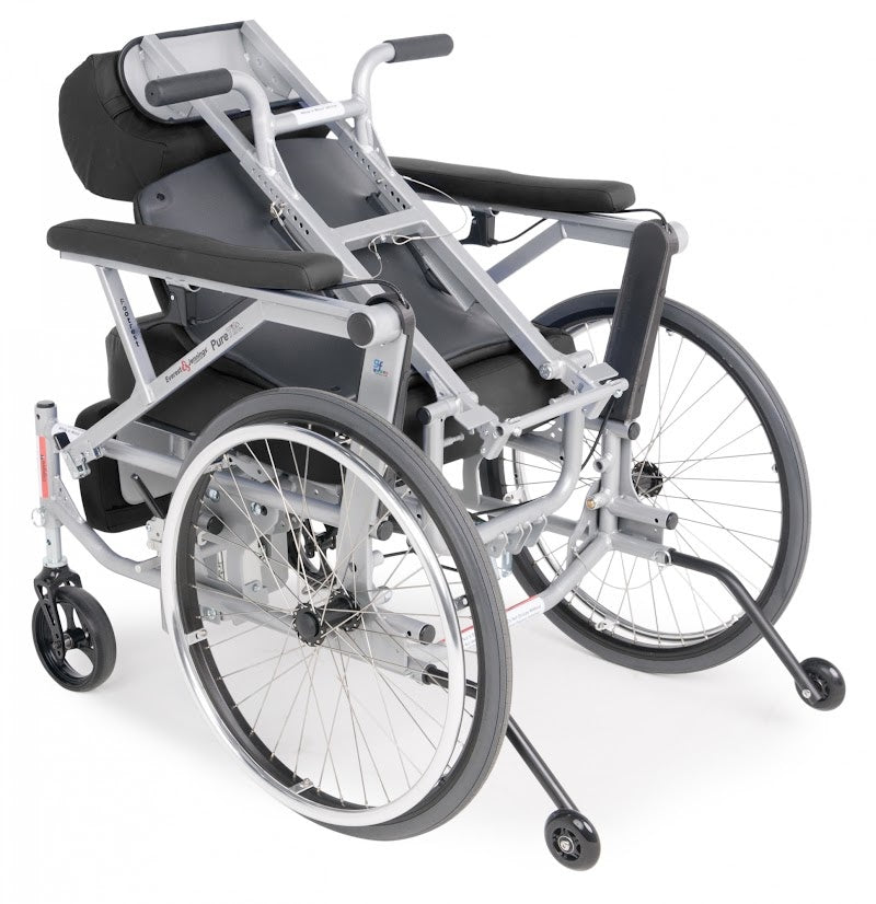 Folded Graham-Field PureTilt wheelchair