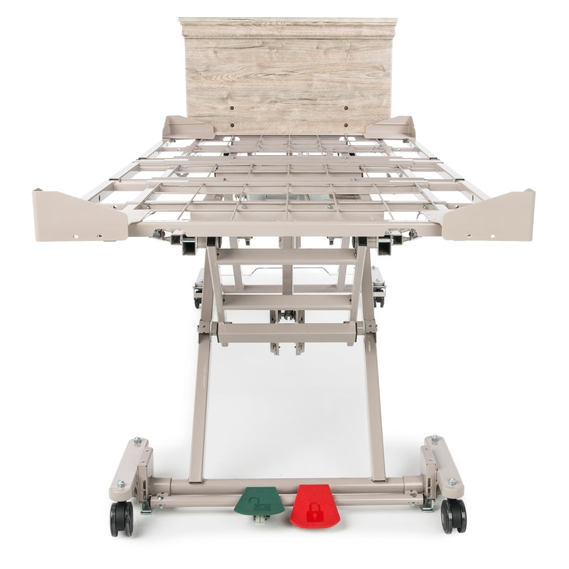 Graham-Field Zenith 9200 long-term bed in flat resting position with slide in new condition