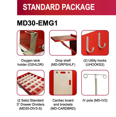 MD30 EMG1 Accessory package