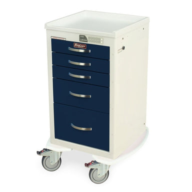 Harloff MDS1824EKC05 M-Series Short Anesthesia Procedure Cart, Mini Width