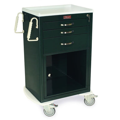 Harloff MDS2430KC5 M-Series Medium Width Cart with Open Equipment Holder Right