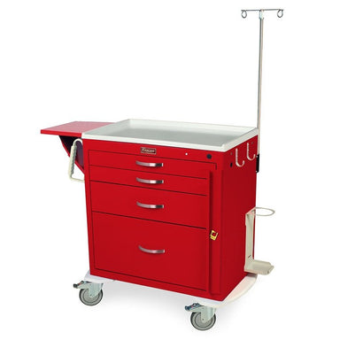 Harloff MDS3024B14-EMG1 M-Series Short Emergency Crash Cart with MD30-EMG1 Package front