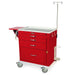 Harloff MDS3024B14-EMG1 M-Series Short Emergency Crash Cart with MD30-EMG1 Package front