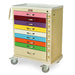 Harloff MDS3030B09PED M-Series Tall Pediatric Crash Cart, Standard Width, Nine Drawers Broselow