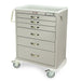 Harloff MDS3030E06 M-Series Tall Anesthesia Cart, Standard Width front view