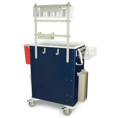 Harloff MDS3030E06+MD30-ANS3 M-Series Tall Anesthesia Cart  back view