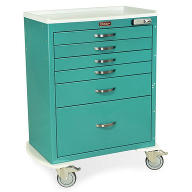 Harloff MDS3030E16  M-Series Tall Procedure Cart, Standard Width left front