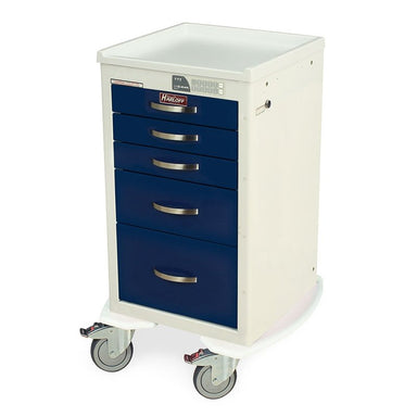 Harloff MPA1824EKC05 A-Series Lightweight Aluminum Narrow Mini Width anesthesia Cart