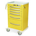 Harloff MPA2430EKC16 A-Series Lightweight Aluminum Isolation Cart, Tall Height, Medium Width, Six Drawers, Electronic Keypad Lock