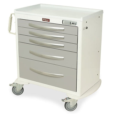 Harloff  MPA3024E05 A-Series Lightweight Aluminum Medical Cart, Short Height