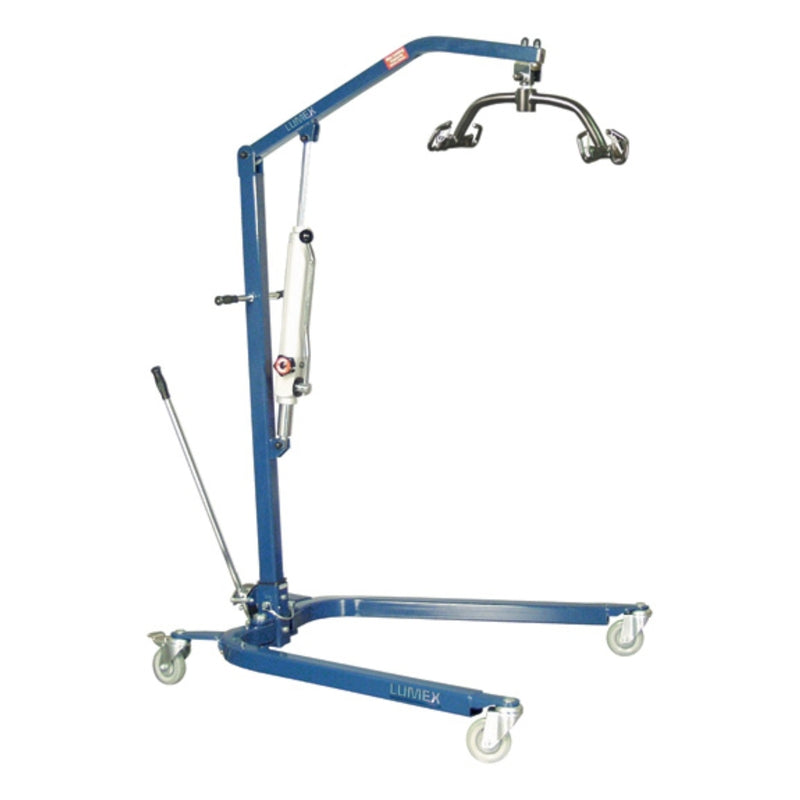 Hydraulic lift in blue finish in new condition