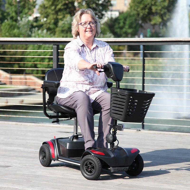 Journey Adventure Scooter Lifestyle Photo red