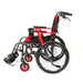 Journey Health C2 So Lite Wheelchair Red Sidie View