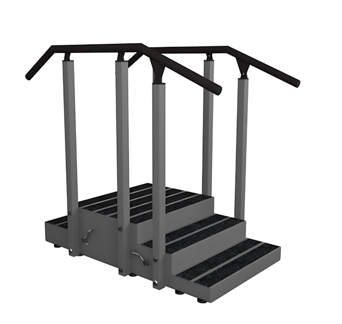 Pivotal Health Solutions Aluminum Training Stairs Small Pass Through