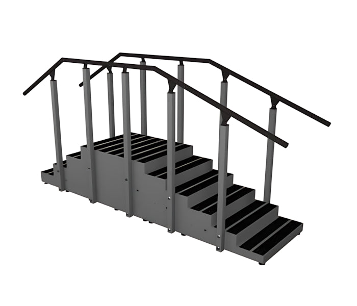 Pivotal Health Solutions Aluminum Training Stairs Large Pass Through