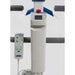 Pro battery-powered floor lift in compact folded position with lift arm lowered in new condition